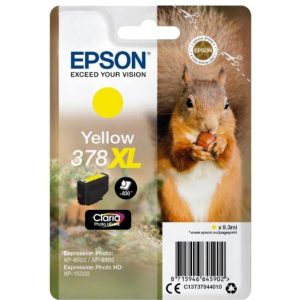 Epson Tinte 378 XL / C13T37944010 Yellow
