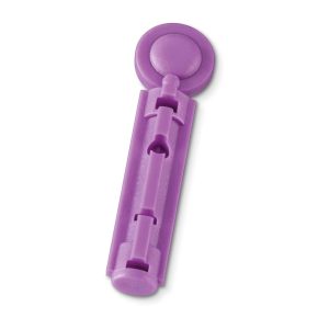 Beurer Nadel-Lanzetten Soft touch Lanzetten lila Steril, Soft