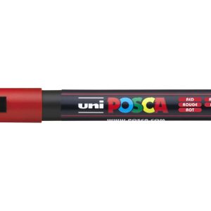 Uni Permanent-Marker POSCA 0.9-1.3 mm Rot