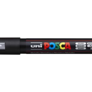 Uni Permanent-Marker POSCA 1.8-2.5 mm Silber