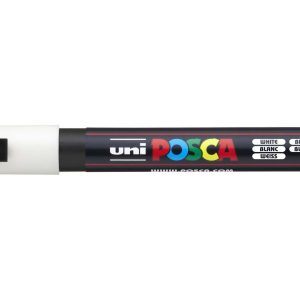 Uni Permanent-Marker POSCA 0.9-1.3 mm Weiss
