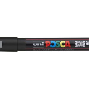 Uni Permanent-Marker POSCA 0.9-1.3 mm Silber