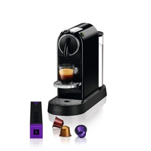 De’Longhi Kaffeemaschine Nespresso CitiZ EN167.B Schwarz