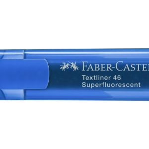 Faber-Castell Textmarker 1546 superfluorescent Blau