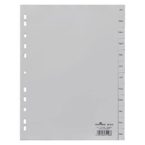 DURABLE Register A4 12-tlg. Jan-Dez
