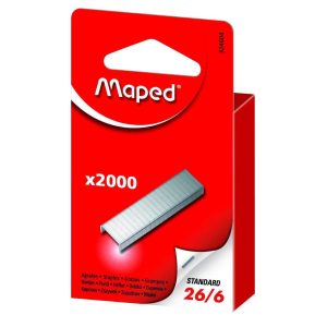 maped Heftklammer 26/6 2000 Stück