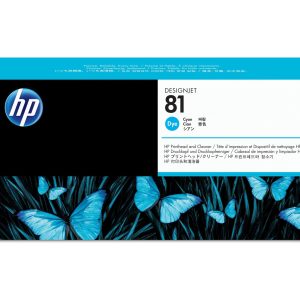 HP Druckkopf Nr. 81 (C4951A) Cyan