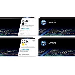 HP Rainbow Kit Nr. 203X (CF540X-CF543X) BL/C/M/Y