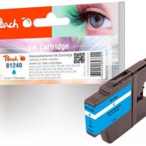 Peach Tinte Brother LC-1240C Cyan