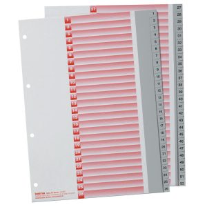 Kolma Register A4 KolmaFlex 1-52
