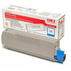 OKI Toner 43324423 Cyan