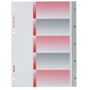 Kolma Register A4 LongLife 1-5