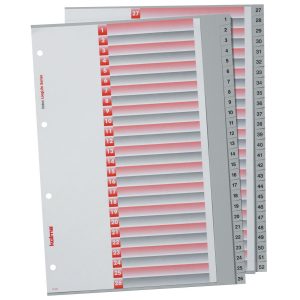 Kolma Register A4 LongLife 1-52