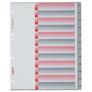 Kolma Register A4 XL LongLife 1-12