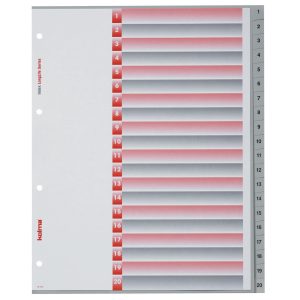 Kolma Register A4 XL LongLife 1-20