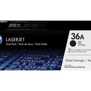 HP Toner Nr. 36A (CB436AD) Black (2er-Pack)
