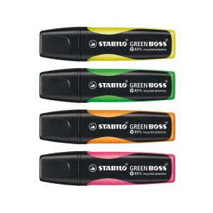 STABILO Textmarker Green Boss 4 Stück