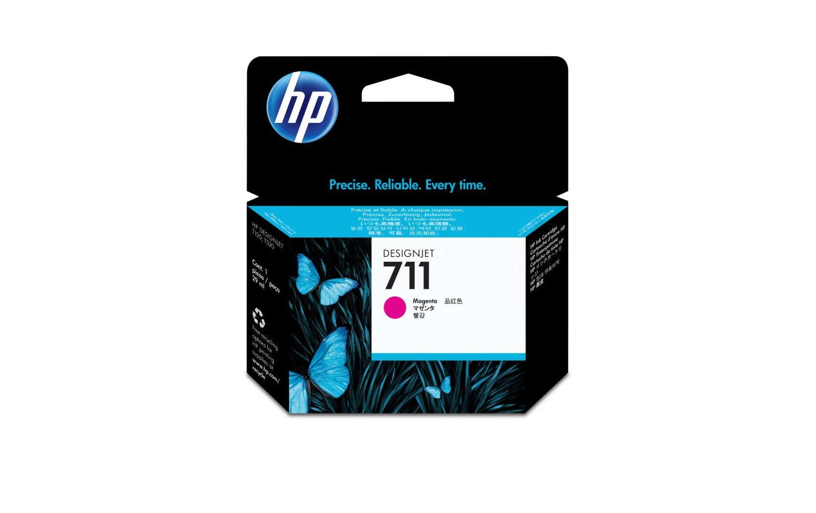 HP Tinte Nr. 711 (CZ131A) Magenta