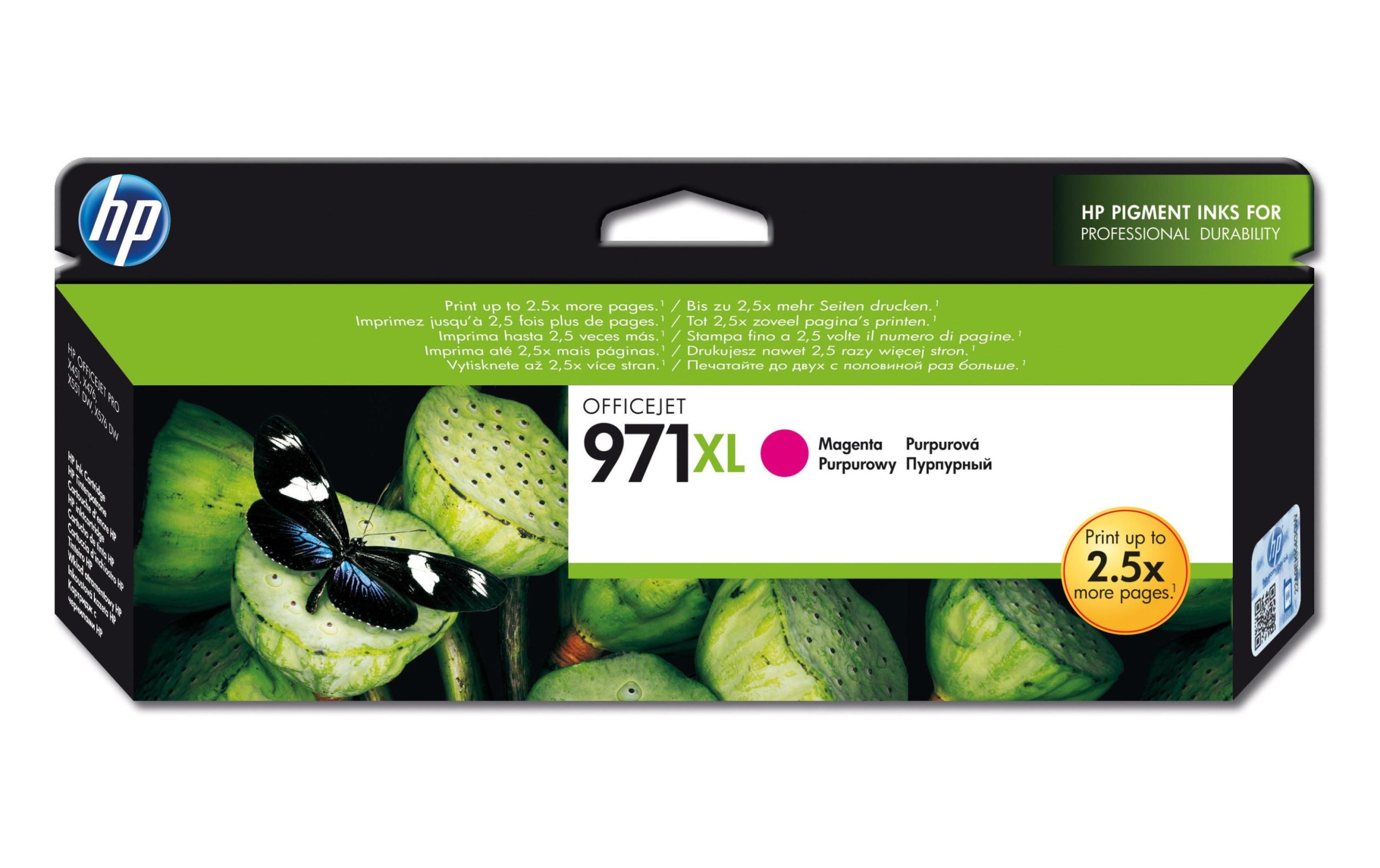 HP Tinte Nr. 971XL (CN627AE) Magenta