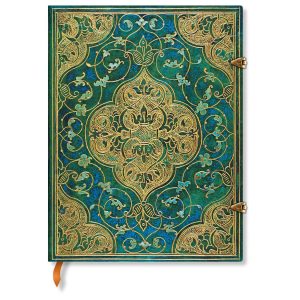 Paperblanks Notizbuch Chroniken Ultra, Liniert, Türkis