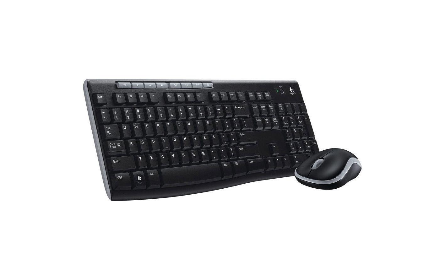 Logitech Tastatur-Maus-Set MK270 UK-Layout