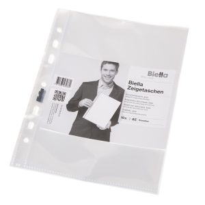 Biella Zeigetasche Everyday A5 10 x Transparent