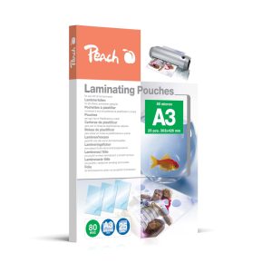 Peach Laminierfolie A3, , 25 Stück, Glänzend