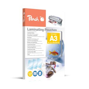 Peach Laminierfolie A3, , 25 Stück, Glänzend