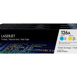 HP Toner Nr. 126A (CF341A) Magenta/Yellow/Cyan