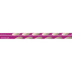STABILO Bleistift EASYgraph Pink, für Linkshänder