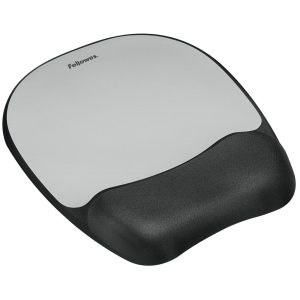 Fellowes Workplace Ergonomische Mausmatte Schwarz/Silber