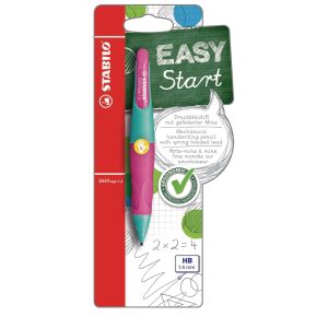 STABILO Minenbleistift EASYergo 1.4 Links, Türkis/ Rosa