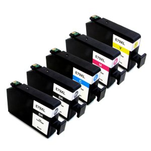Peach Tintenset Epson 79XL / T7905 C, M, Y, 2x BK