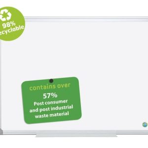 Bi-Office Whiteboard Earth mit Aluminiumrahmen