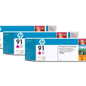 HP Tinte Nr. 91 (C9484A) Magenta (3er-Pack)
