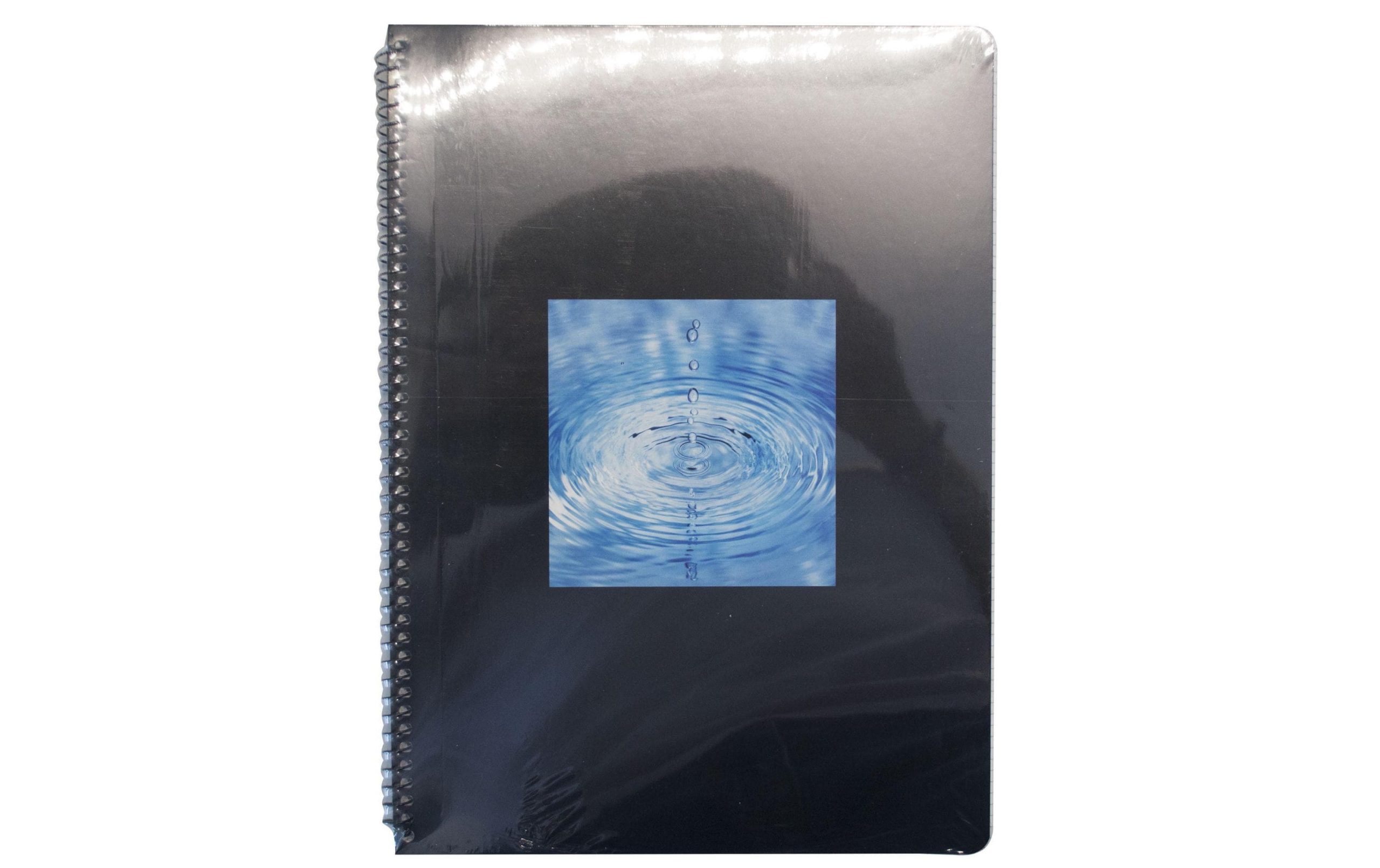 Office Spiralblock A4 50 Blatt, Kariert, Schwarz