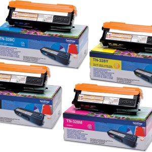 Brother Tonerset TN-328 Magenta/Yellow/Black/Cyan