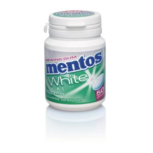 Mentos Kaugummi White Green Mint 75 g