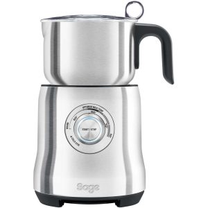 Sage Milchschäumer Milk Café Silber