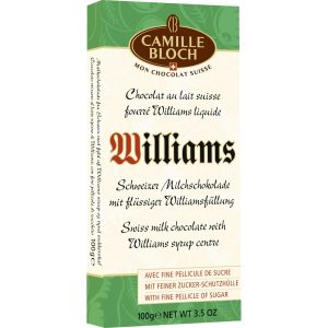 Camille Bloch Tafelschokolade Williams 100 g