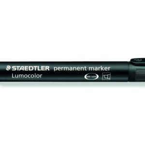 Staedtler Permanent-Marker Lumocolor 350 Schwarz, permanent