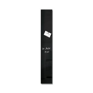 Sigel Magnethaftendes Glassboard Artverum 78 cm x 12 cm, Schwarz