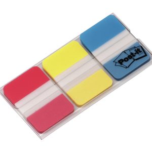 Post-it Page Marker Index Strong Rot/Gelb/Blau, 3 Stück