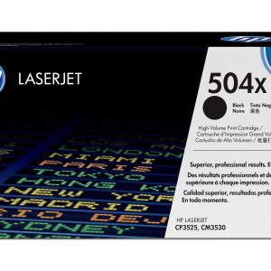 HP Toner Nr. 504X (CE250X) Black