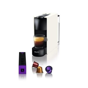 Krups Kaffeemaschine Nespresso Essenza Mini XN1101 Schwarz/Weiss