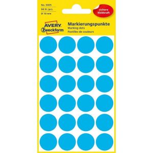 Avery Zweckform Klebepunkte 18 mm Blau