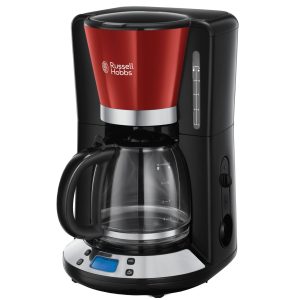 Russell Hobbs Filterkaffeemaschine Colours Plus Rot/Schwarz