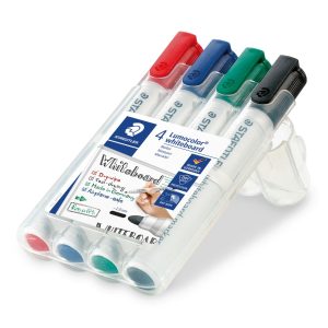 Staedtler Lumocolor 351 4er-Set, Rundspitze