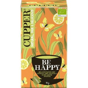 Cupper Teebeutel Bio Be Happy Gewürztee 20 x 2 g
