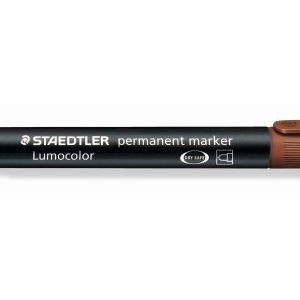 Staedtler Permanent-Marker Lumocolor 352 Braun, permanent